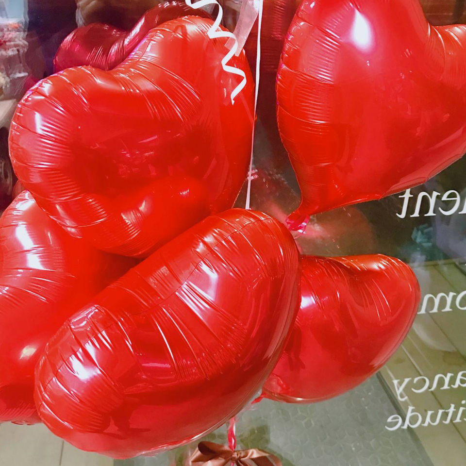 文字入りバルーンセット