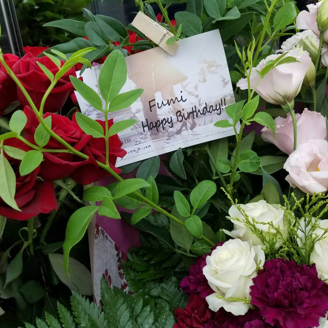 淡いナチュラルブーケ