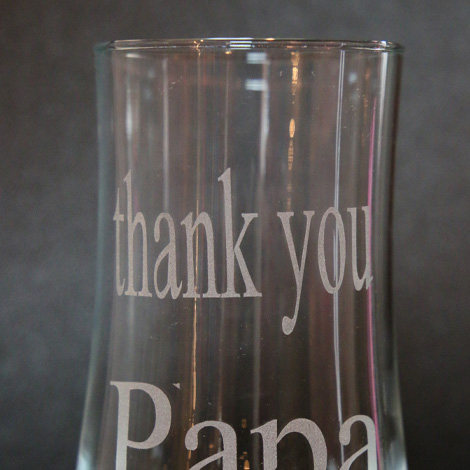 プリザ＆ビールグラスイメージ