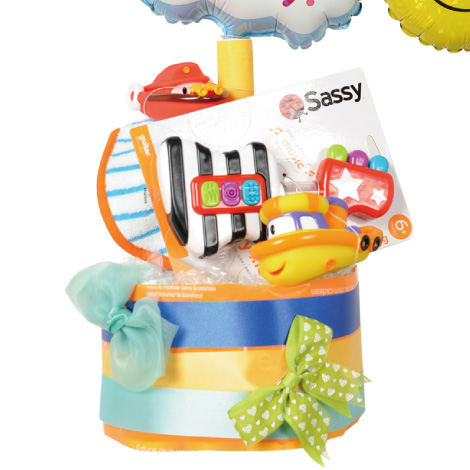 カーズのおむつケーキイメージ