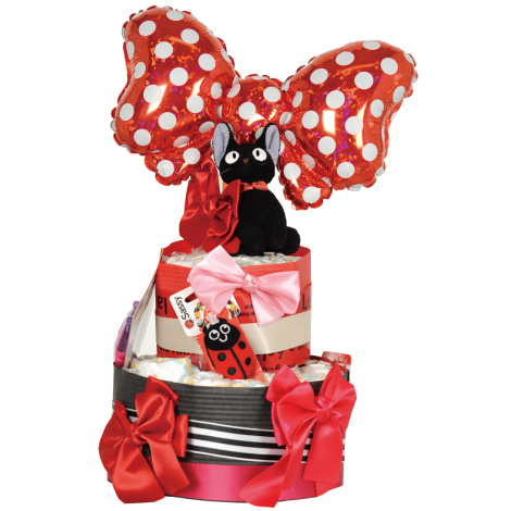 ジジとリボンのおむつケーキイメージ