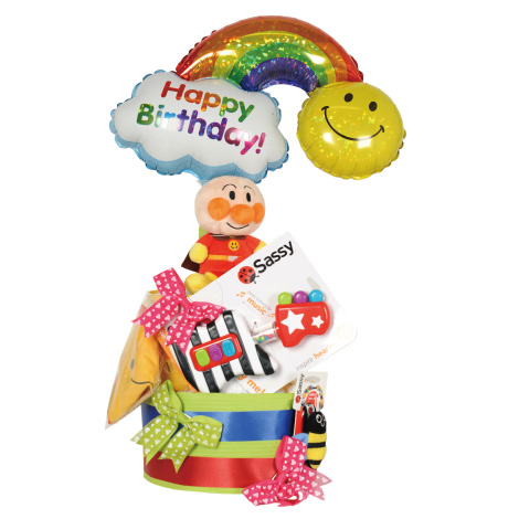 アンパンマンのおむつケーキイメージ