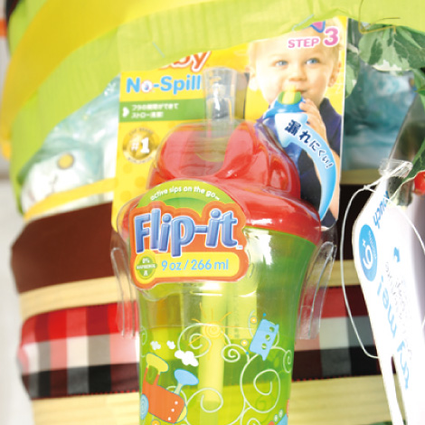 トトロのおむつケーキイメージ