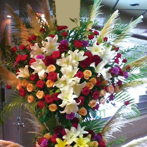 2段式スタンド花イメージ