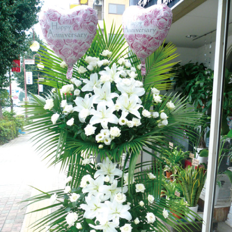 3段式スタンド花イメージ