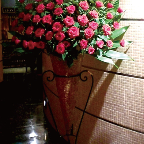 選べるバラスタンド花イメージ