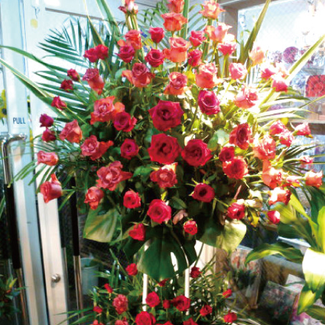 2段式選べるバラスタンド花イメージ