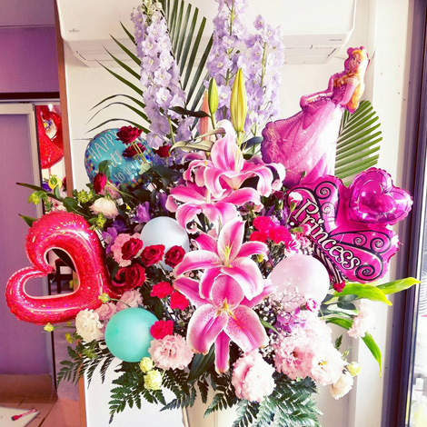 スティック入りベーシックスタンド花イメージ