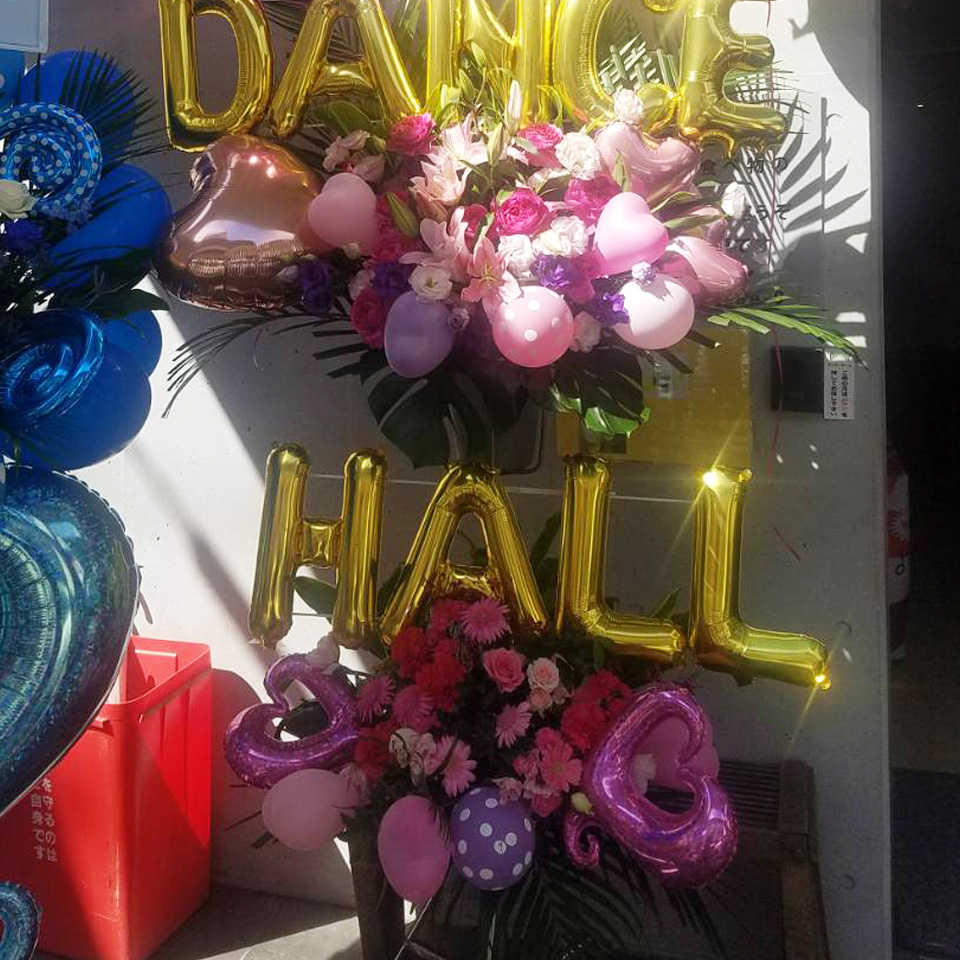 メッセージ付きスタンドイメージ