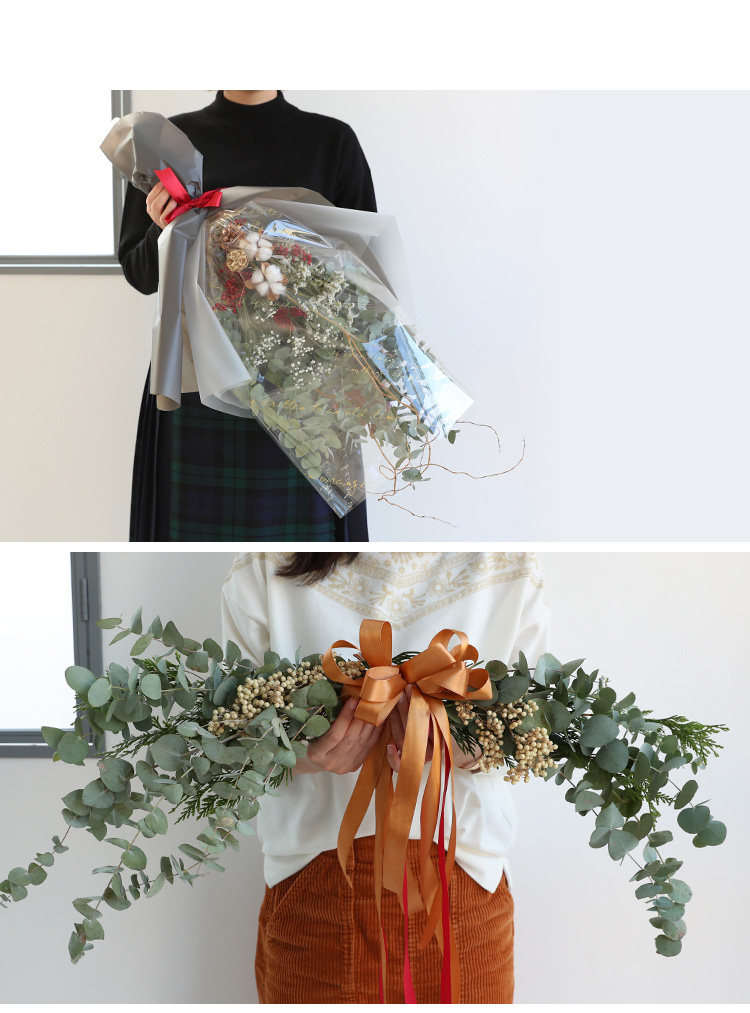 生花から楽しむスワッグ 商品の特徴