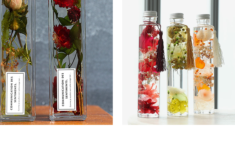 ナチュラルハーバリウム 商品の特徴