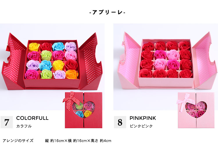 ソープフラワー＆シャボンフラワーイメージ 商品の特徴