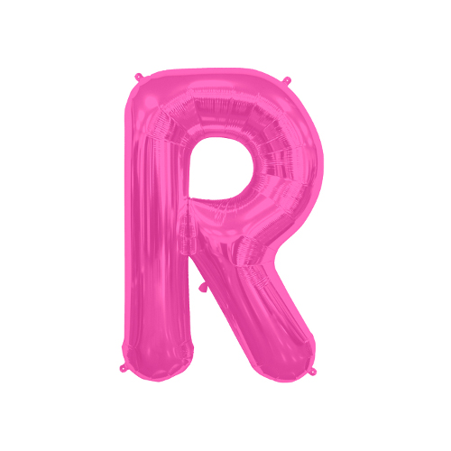 文字バルーン（ピンク）『R』