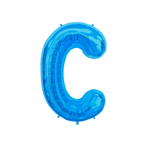 文字バルーン（ブルー）『C』