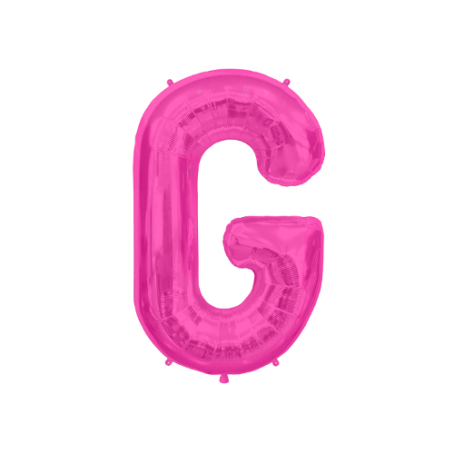 文字バルーン（ピンク）『G』