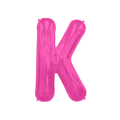 文字バルーン（ピンク）『K』