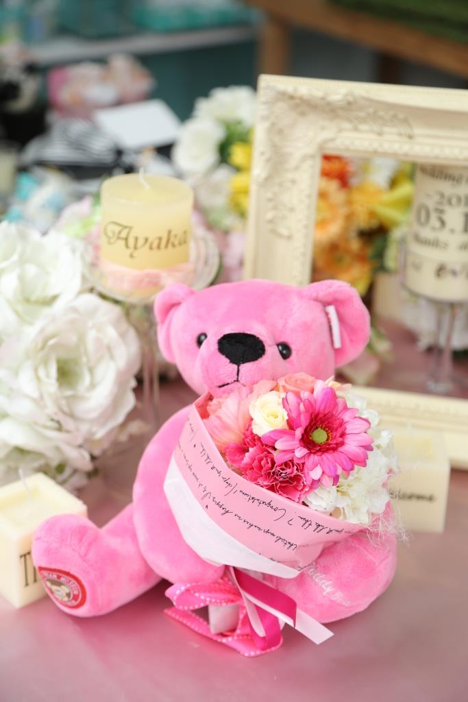 ハッピーカラーベアー（ピンク）