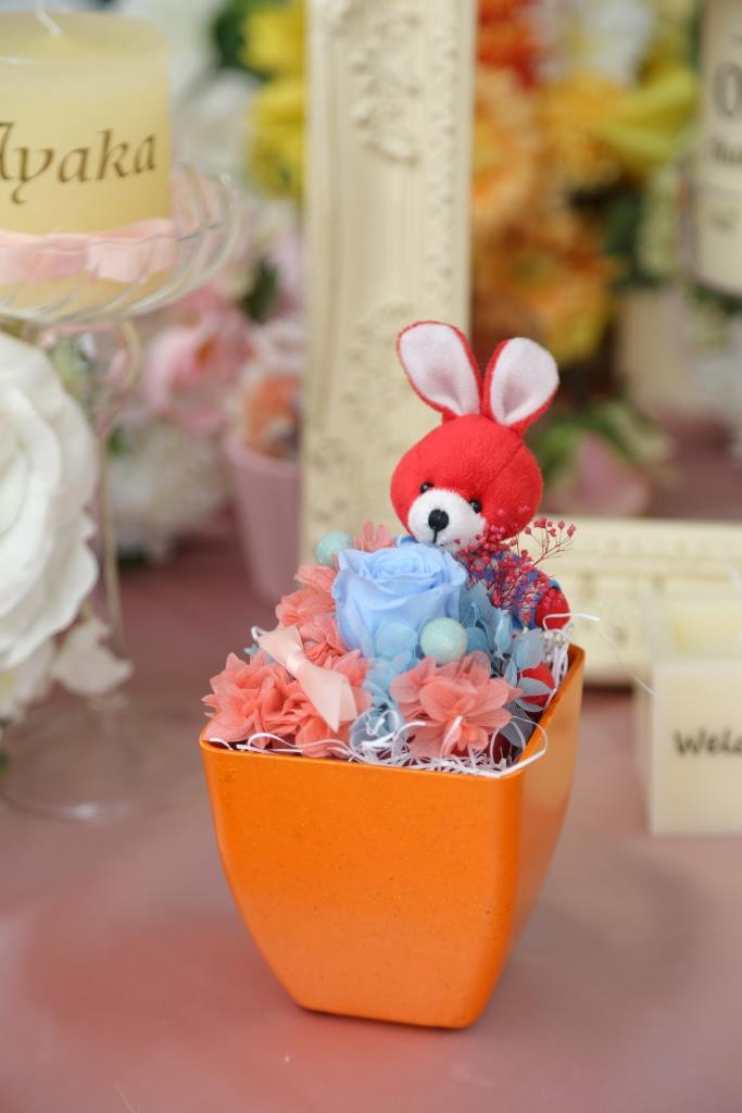 ポップミニラビット（オレンジ）