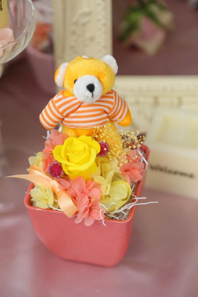 ポップミニベアー（イエロー）