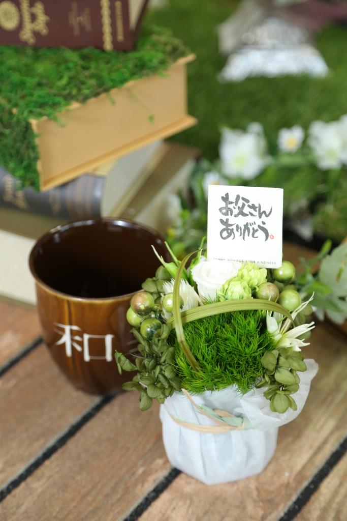 ネーム入りthanksマグカップ