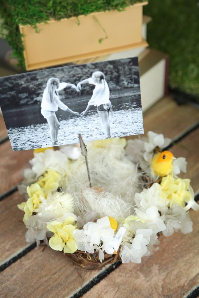 バードリースフラワーカード立て付き